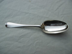 1764 top quality Georgian rat tail tablespoon by Isaac Callard 73g great crest