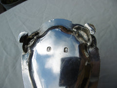 1764 stunning George 111 snuffers tray by William Cafe nice crest 205g