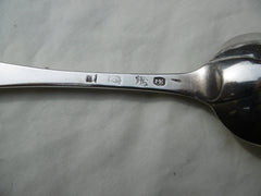 1765 George 111 Scottish Edinburgh tablespoon by rare maker James McKenzie 74g