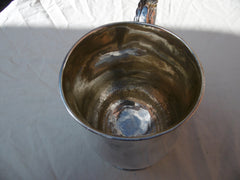 1765 very fine Georgian silver mug by James Fray 340g