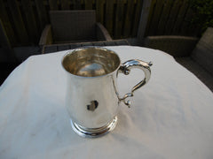 1765 very fine Georgian silver mug by James Fray 340g