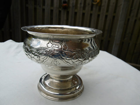 1767 fine Georgian Scottish bowl made in Edinburgh by Benjamin Tate 250 grams