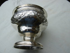 1767 fine Georgian Scottish bowl made in Edinburgh by Benjamin Tate 250 grams