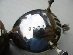 1767 lovely George 111 silver sauce boat by Jacob Marsh great hallmarks 102 grams