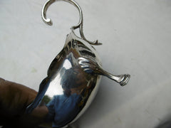 1767 lovely George 111 silver sauce boat by Jacob Marsh great hallmarks 102 grams