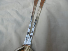 1770 stunning pair of cased Irish hookend basting spoons by John Locker 220g
