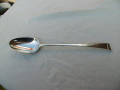 1770 rare George 111 basting spoon by Lady Maker Elizabeth Tookey 90 grams