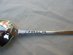 1770 rare George 111 basting spoon by Lady Maker Elizabeth Tookey 90 grams