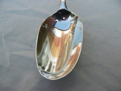 1770 rare George 111 basting spoon by Lady Maker Elizabeth Tookey 90 grams
