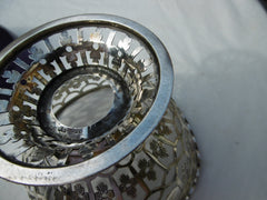 1771 stunning Georgian silver basket by William Plummer , great decoration see photos