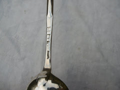 1771 large George 111 marrow spoon 23cms long
