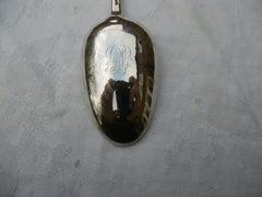 1771 large George 111 marrow spoon 23cms long