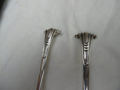 1771 beautiful cased pair of George 111 Onslow pattern ladles by William Fearn 116  grams