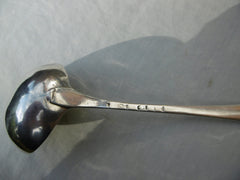 1771 fine Georgian vase shaped silver urn by James Young with ladle 525g