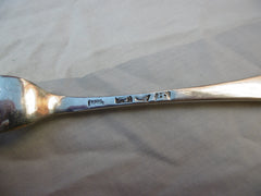1773 Fine rare George 111 3 pronged fork by maker RP 35 grams