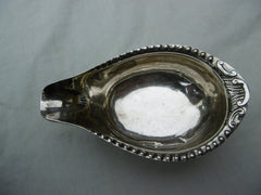 1774 top quality Georgian silver pap boat by Robert Hennell 57g