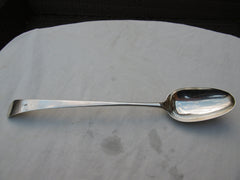 1775 fine George 111 basting/stuffing spoon by Hester Bateman 95g