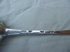 1775 rare Irish Georgian Hook end basting spoon by John Craig nice crest 120g