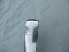 1775 rare Irish Georgian Hook end basting spoon by John Craig nice crest 120g