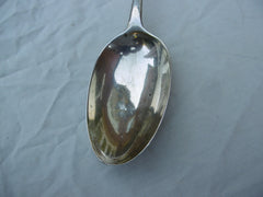 1775 rare Irish Georgian Hook end basting spoon by John Craig nice crest 120g
