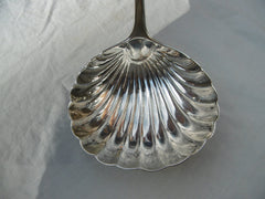 1776 lovely Georgian Onslow patten soup ladl by Thomas Chawner Bird Crest 176 grams