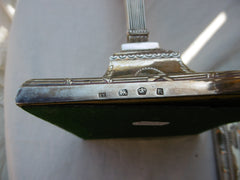 1776 stunning Pair of Georgian Adam style silver candlesticks by J Tibbets 31cms high