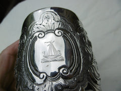 1777 very unusual Georgian twin lidded tea caddy by Aldridge and Green 410g