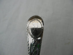 1777 fine Georgian Irish bright cut tablespoon by J Power 50g