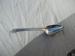1779 stunning George 111 tablespoon by Hester Bateman, lovely decoration 62g