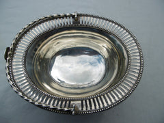 1780 fine Newcastle George 111 swing handled basket by David Crawford 230g