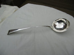 1782 rare Pattern Georgian Hester Bateman soup ladle 162g