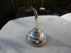 1782 rare George 111 wine funnel and matching stand by B Montague 142g