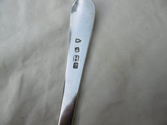 1783 rare York George 111 basting spoon by Hampton and Price 100g