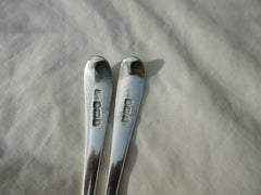 1784 quality pair of George 111 tablespoons by Hester Bateman 134g