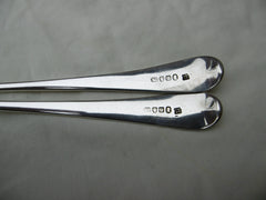 1788 fine pair of George 111 basting spoons by Smith and Fearn 185g