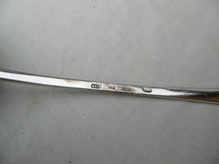 1788 magnificent George 111 Irish Soup ladle by Michael Smith great crest 200g see photos