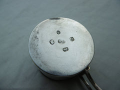 1790 fine Georgian George 111 Bougie box by Robert Hennell 70g