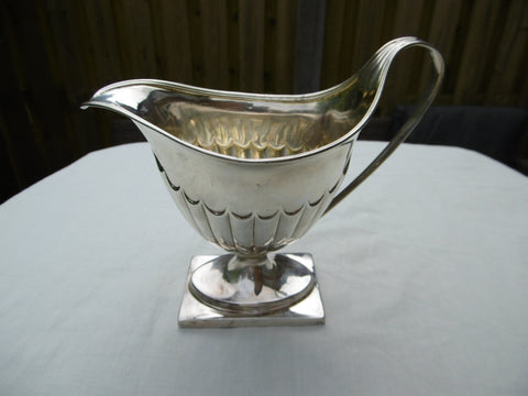 1791 really good George 111 cream jug by Fountain and Pontifex 190 grams