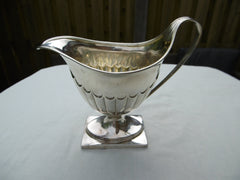 1791 really good George 111 cream jug by Fountain and Pontifex 190 grams