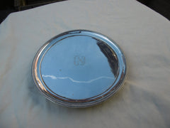 1793 lovely George 111 beaded edge waiter by Peter and Anne Bateman 140g