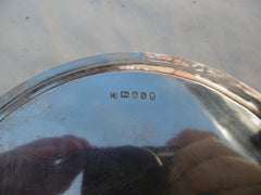 1793 lovely George 111 beaded edge waiter by Peter and Anne Bateman 140g