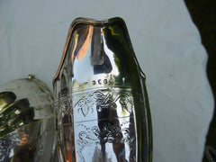 1794 beautiful George 111 silver cream jug and sugar basket by S Hougham 355g