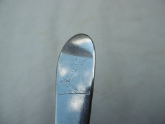 1796 fine set of 6 matching Irish dessert spoons by IS great crest 166g