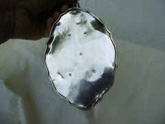 1796 fine Fluted Georgian silver teapot by John Denziloe 490 grams