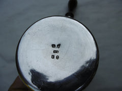 1799 very nice George 111 silver Brandy Pan with crest 160 grams