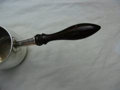 1799 very nice George 111 silver Brandy Pan with crest 160 grams