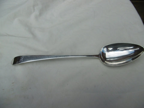 1799 lovely George 111 Irish basting spoon by John Power great crest 84g
