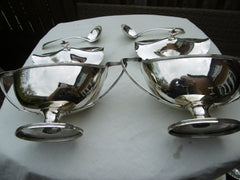 1799 beautiful pair of George 111 sauce Tureens by Solomon Hougham 960 grams