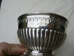 1800 pretty George 111 silver  bowl by Peter and William Bateman 180 grams