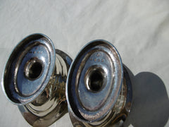 1800 fine pair of George 111 of pedestal salts by the Batemans 180 grams